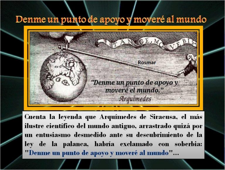 Denme una palanca y moveré el mundo | ConCiencia de la Vida